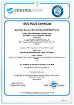 ISCC PLUS認証